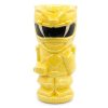 Toynk Geeki Tikis Power Rangers Yellow Ranger Ceramic Mug | Holds 15 Ounces | Drinkware