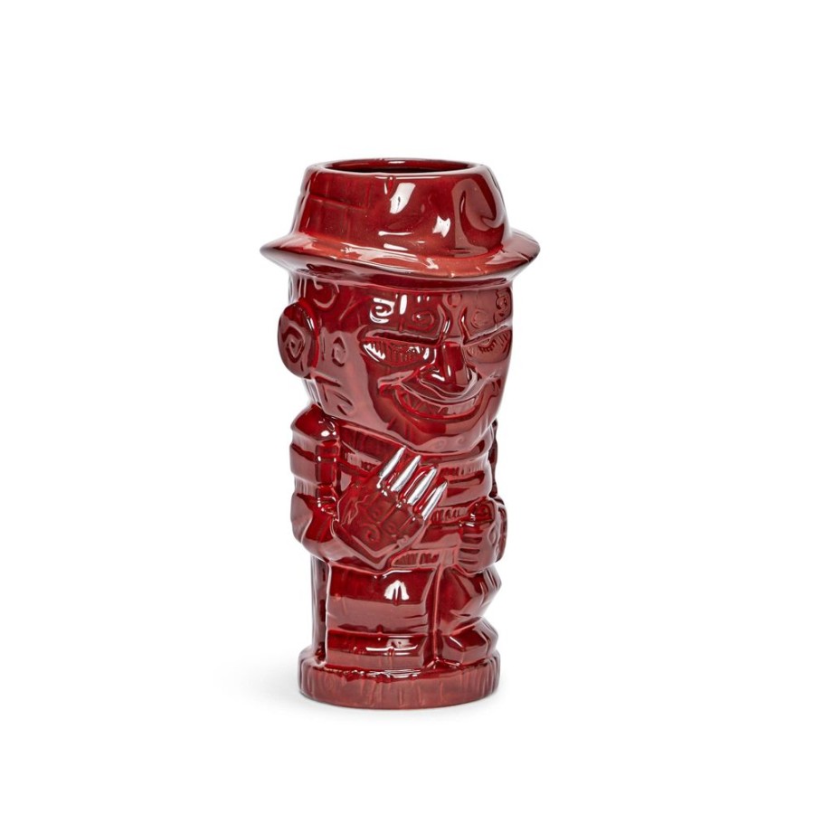 Toynk Geeki Tikis Nightmare On Elm Street Freddy Krueger | Tiki Style Mug | 21 Ounces | Drinkware