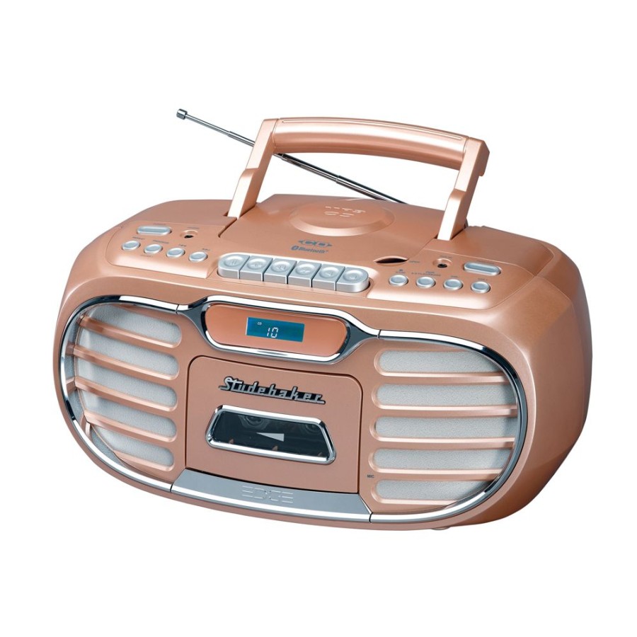 Studebaker Studebaker Retro Edge Big Sound Bluetooth Boombox | Radios