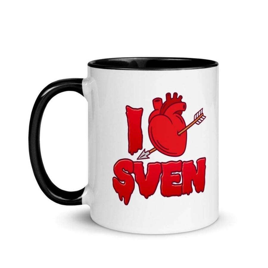 MeTV Custom Products I Heart Sven Ceramic Mug | Drinkware