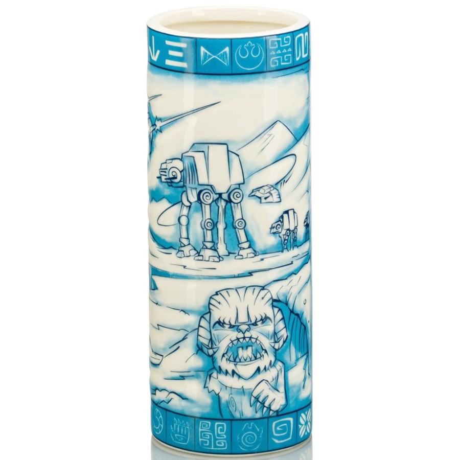 Toynk Geeki Tiki Star Wars Hoth Scenic 24 Ounce Ceramic Tiki Mug | Drinkware