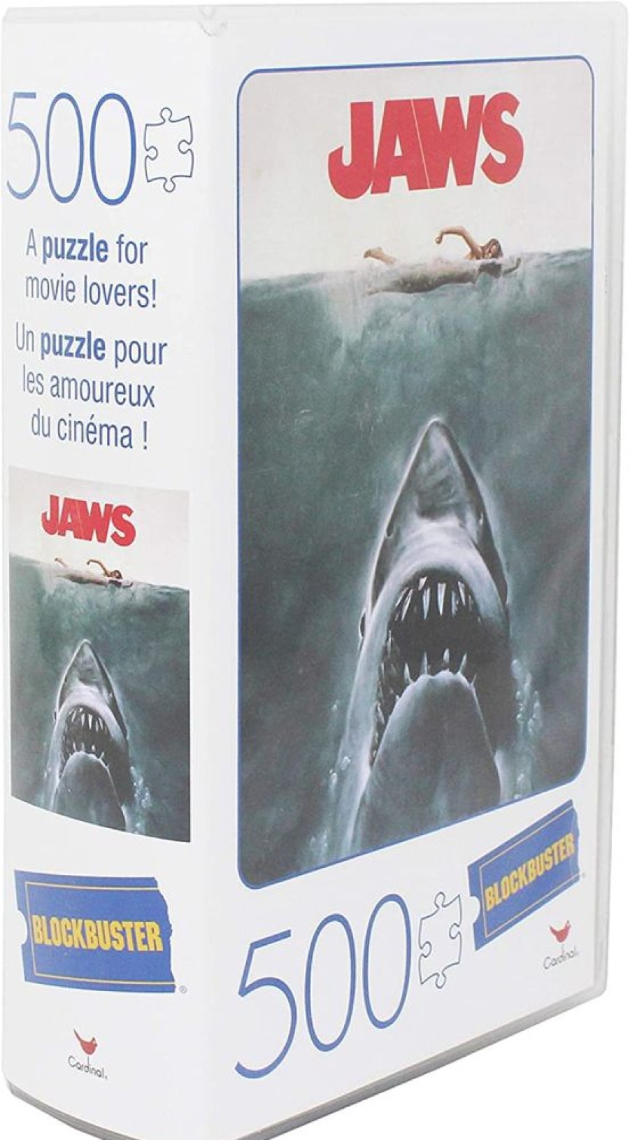 Toynk Jaws 500 Piece Jigsaw Puzzle In Plastic Vhs Video Case | Retro Toys & Games