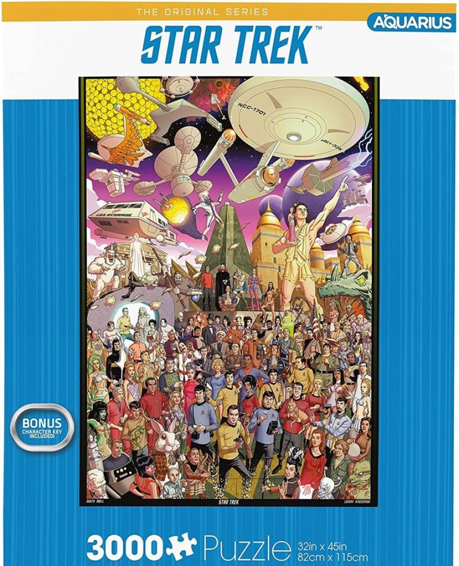 Toynk Star Trek Original Series 3000 Piece Jigsaw Puzzle | Retro Toys & Games