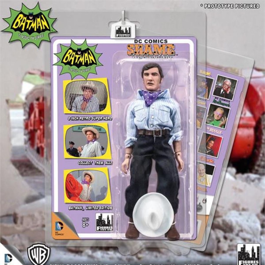 MeTV Figures Batman Classic 1966 Tv Series Retro 8 Inch Action Figures Villain Variant Series: Shame | Heroes & Villains