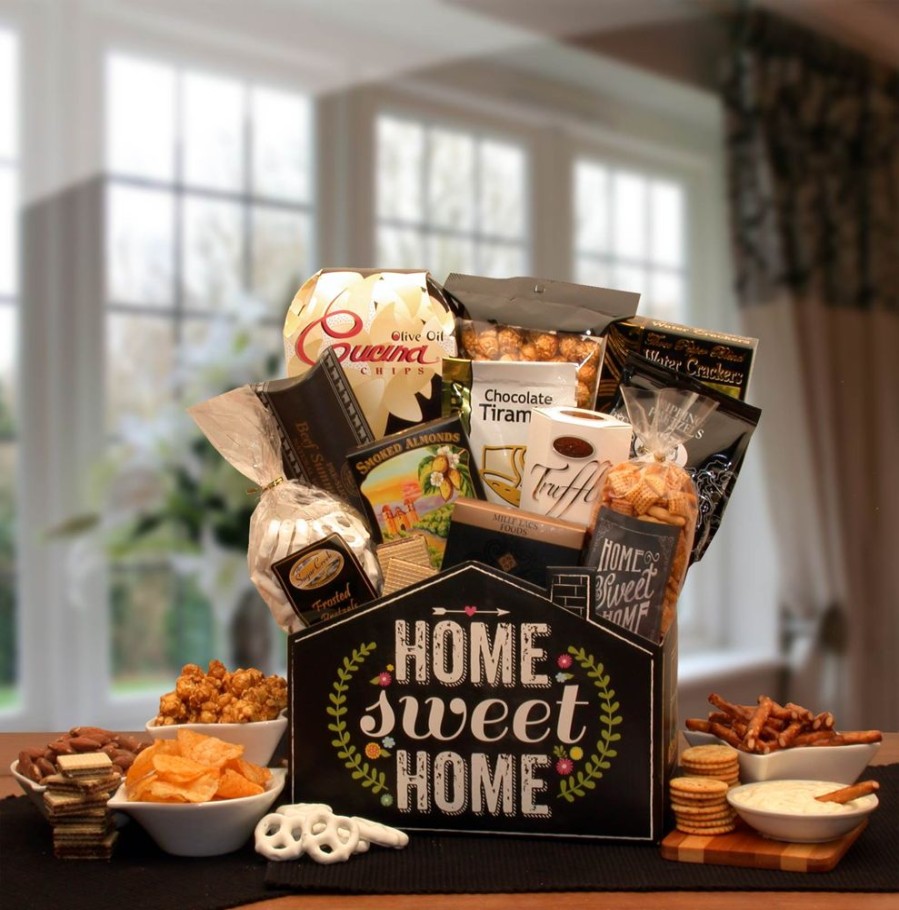 GBDS No Place Like Home Housewarming Gift Box | Gourmet Gift Baskets