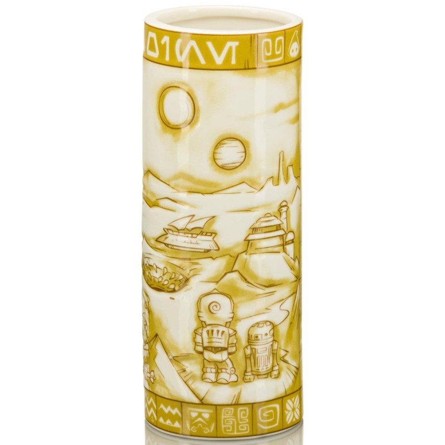 Toynk Geeki Tiki Star Wars Tatooine Scenic 24 Ounce Ceramic Tiki Mug | Drinkware