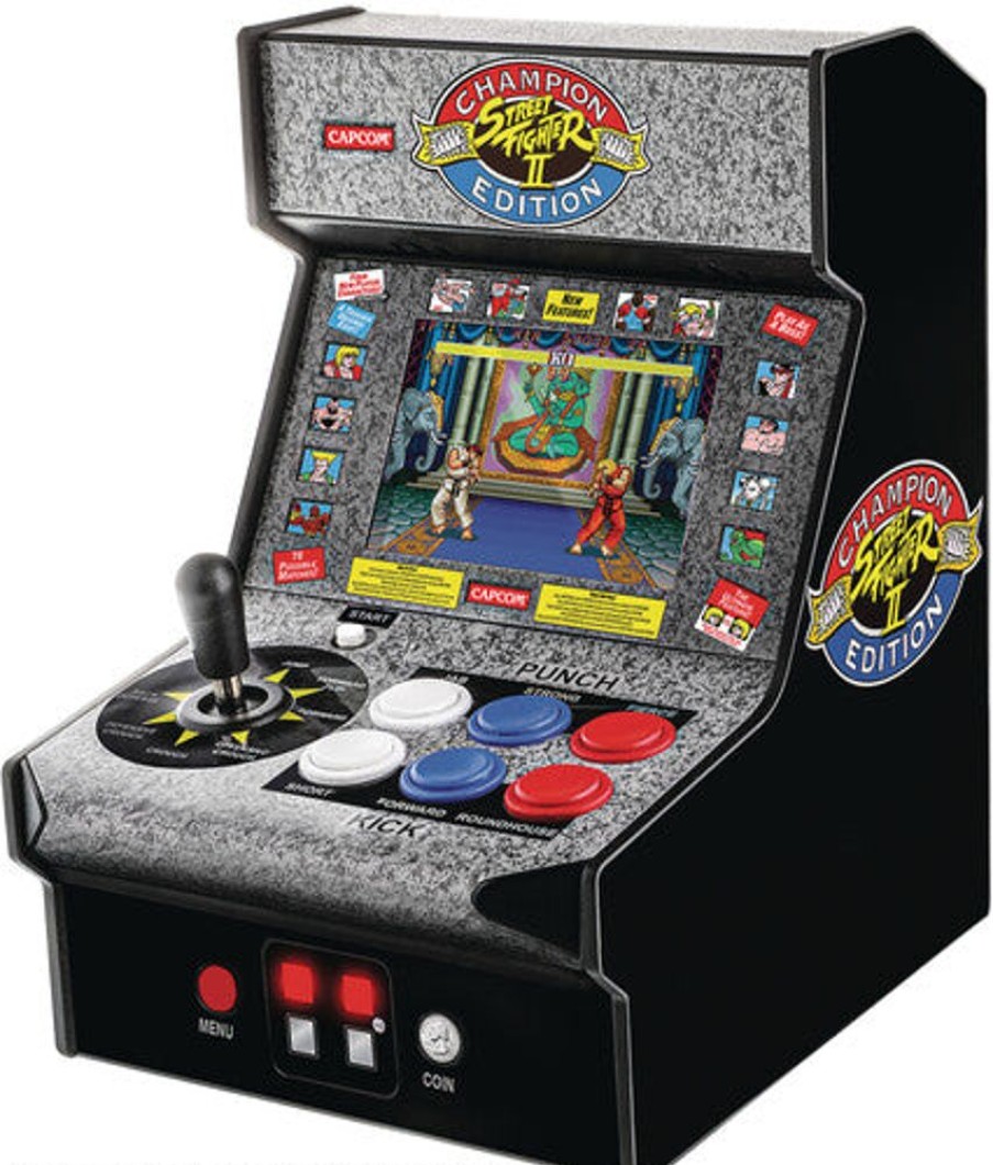 MeTV Entertainment My Arcade Dgunl-3283 Street Fighter Ii Champion Ed. Micro Player Retro Arcade | Handheld Video Games