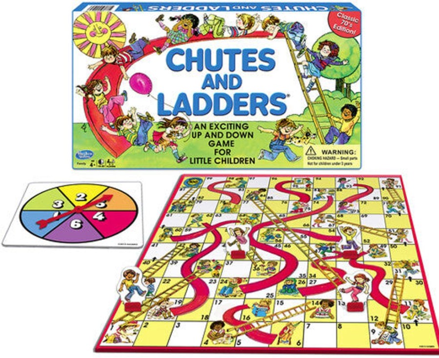 MeTV Entertainment Classic Chutes And Ladders | Retro Toys & Games