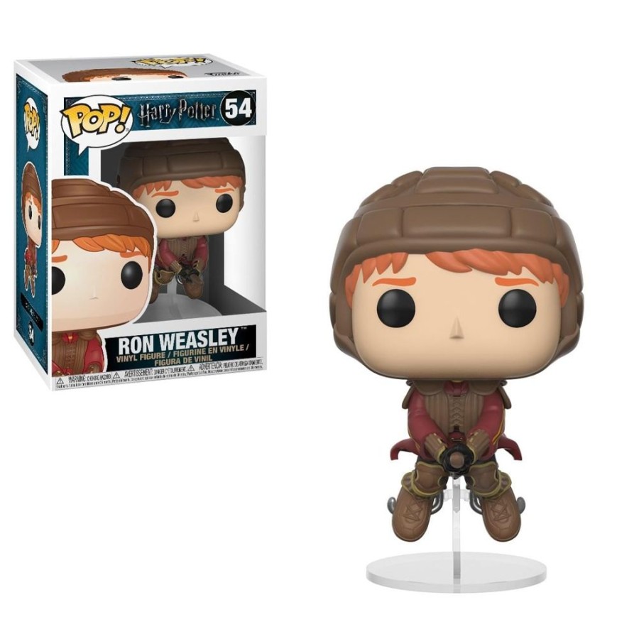 Toynk Harry Potter Funko Pop Vinyl Figure - Ron On Broom | Funko Pops!