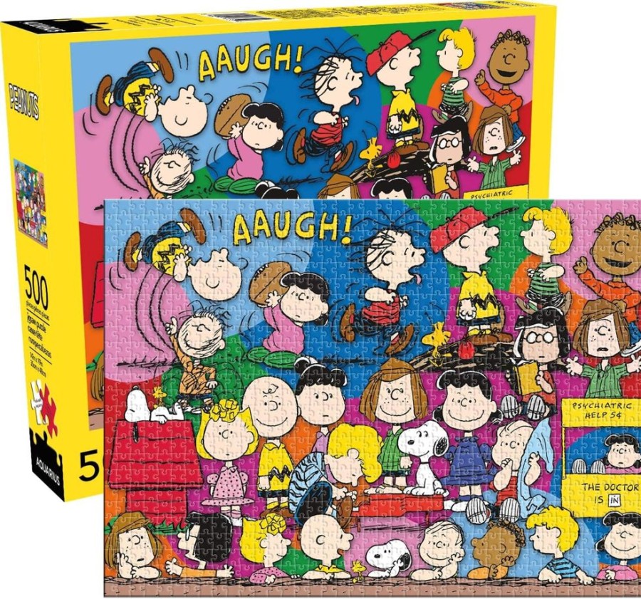 Toynk Peanuts Cast 500 Piece Jigsaw Puzzle | Puzzles