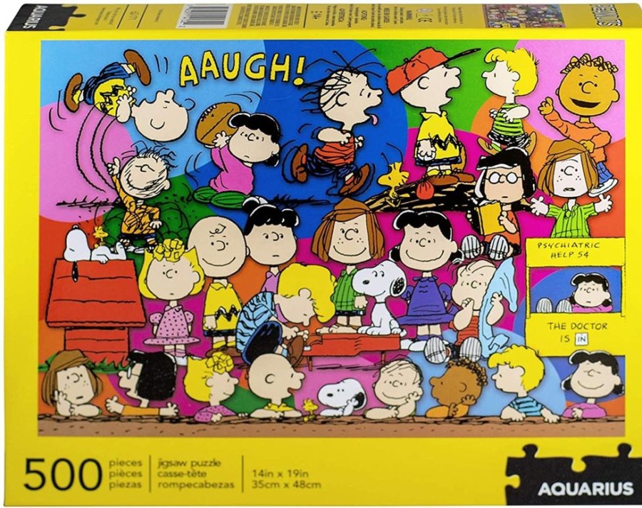 Toynk Peanuts Cast 500 Piece Jigsaw Puzzle | Puzzles