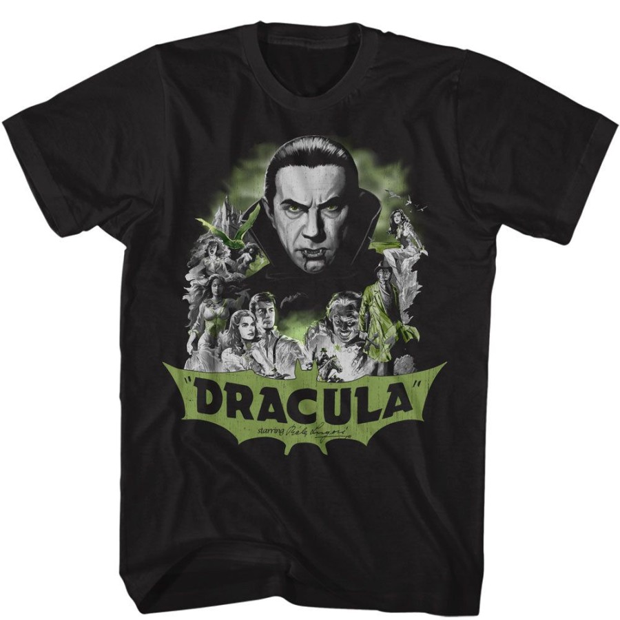 MeTV Custom Brands Bela Lugosi - Black & White Comic Art | Movie Apparel