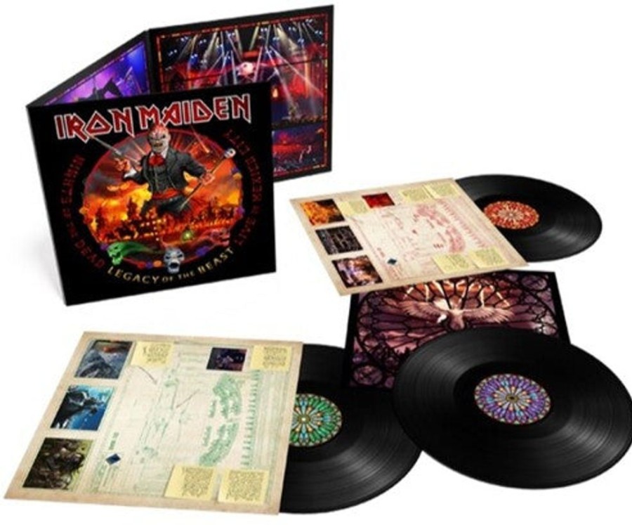 MeTV Entertainment Night Of The Dead, Legacy Of The Beast: Live In Mexico City (Vinyl) - Iron Maiden | Vinyl Records & Lps