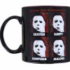 Toynk Halloween Many Faces Of Michael Myers Ceramic Mug | Holds 20 Ounces | Drinkware