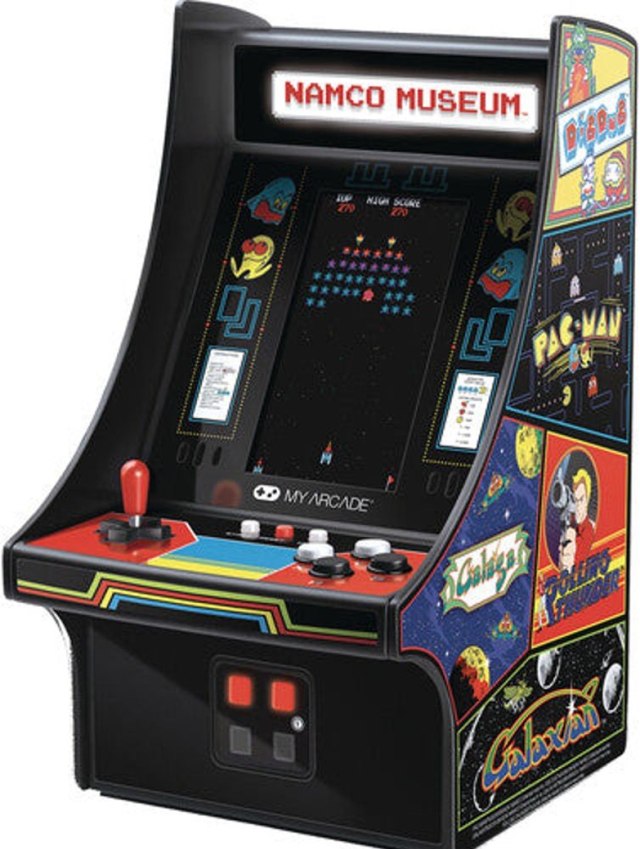 MeTV Entertainment My Arcade Dgunl-3226 Namco Museum Mini Player Retro Arcade Machine - 10 Inch Cab | Handheld Video Games