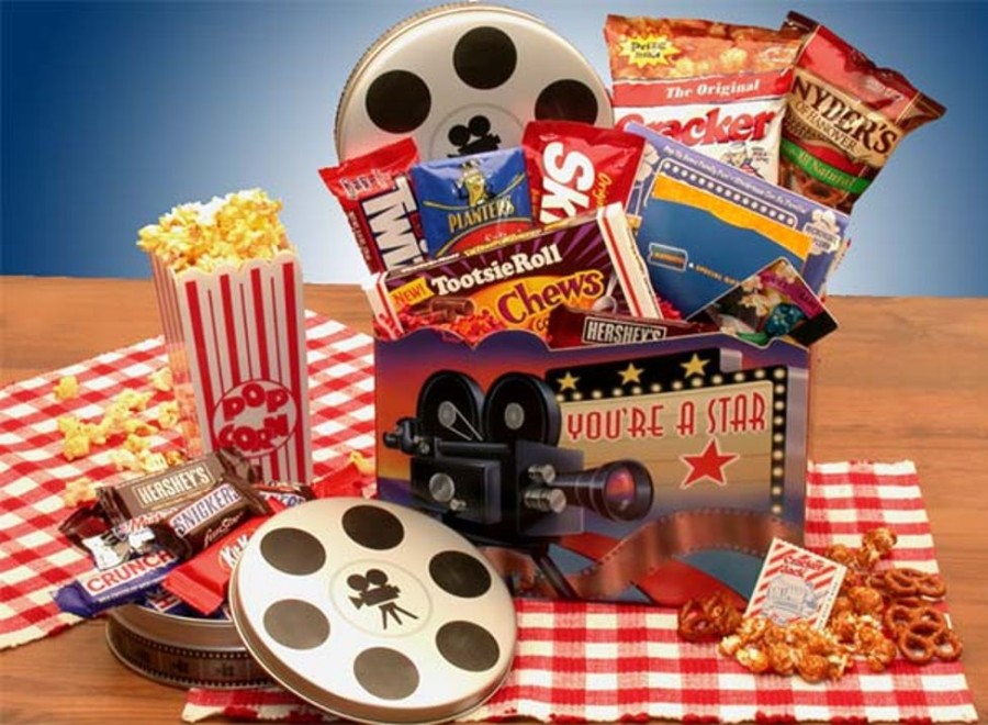 GBDS You'Re A Superstar Movie Gift Box | Movie Night Gift Baskets