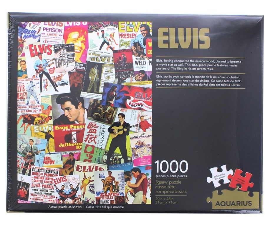 Toynk Elvis Presley Movie Poster Collage 1000 Piece Jigsaw Puzzle | Puzzles