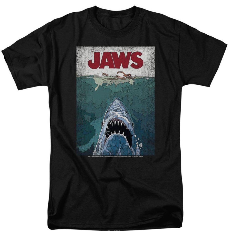 MeTV Custom Classics Jaws - Lined Poster | Movie Apparel