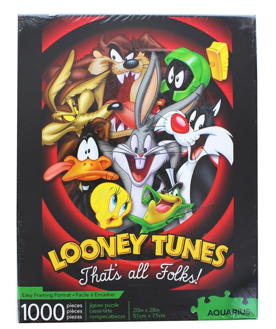 Toynk Looney Tunes That'S All Folks 1000 Piece Puzzle | Looney Tunes