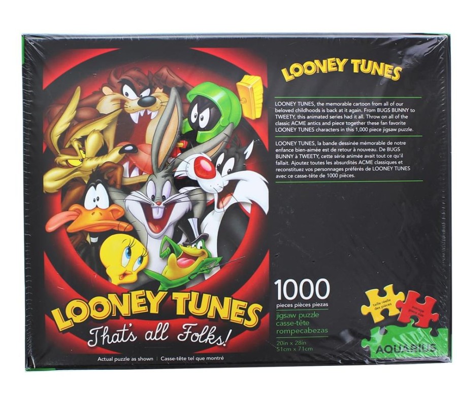 Toynk Looney Tunes That'S All Folks 1000 Piece Puzzle | Looney Tunes