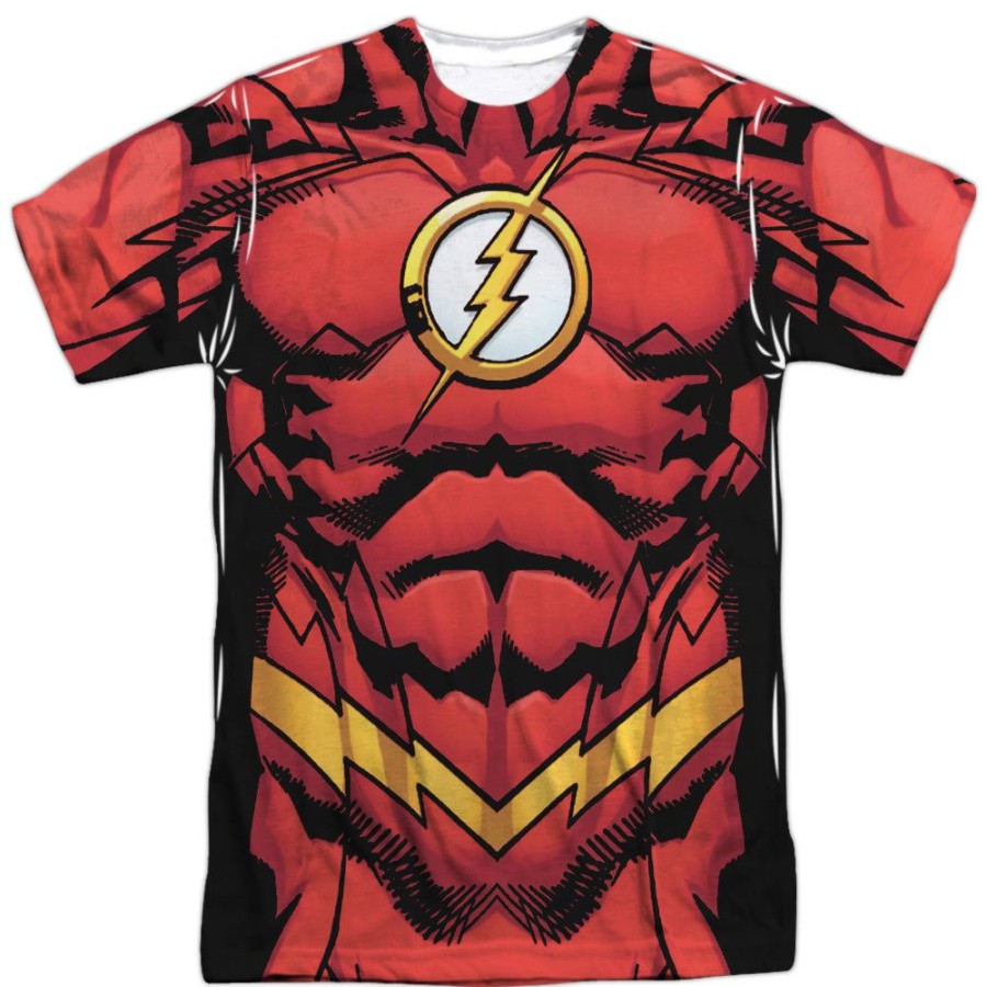 MeTV Custom Classics Justice League - Flash 52 (Front & Back) | Costume Apparel