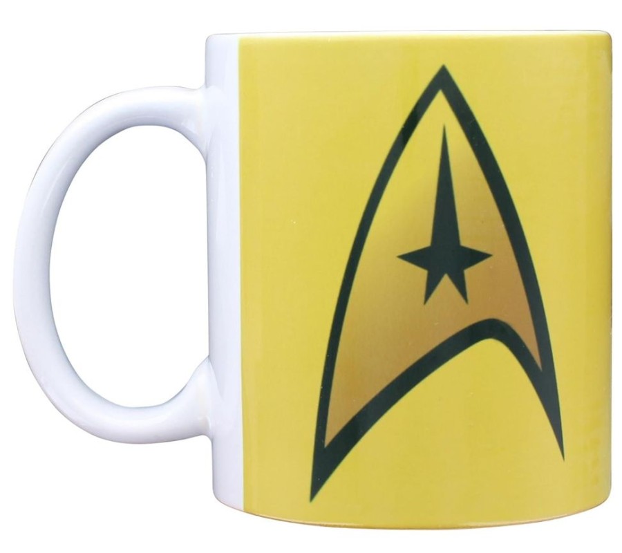 Toynk Star Trek Captain Delta Logo 11Oz Boxed Ceramic Mug | Drinkware