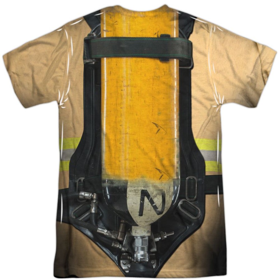 MeTV Custom Classics Firefighter Costume (Front & Back) | Costume Apparel