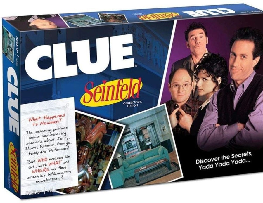 Toynk Seinfeld Clue Board Game | 3-6 Players | Retro Toys & Games