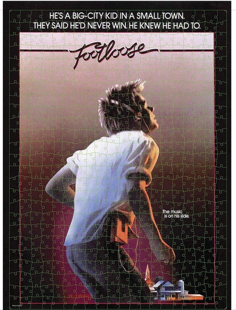 Toynk Footloose 500 Piece Jigsaw Puzzle In Plastic Vhs Video Case | Retro Toys & Games