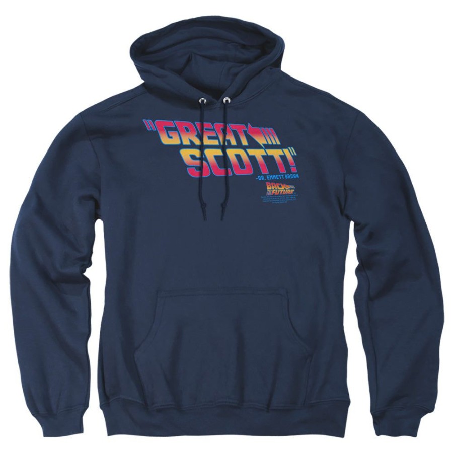 MeTV Custom Classics Back To The Future - Great Scott! | Pull-Over Hoodies