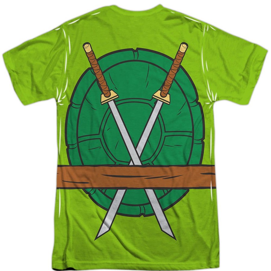 MeTV Custom Classics Teenage Mutant Ninja Turtles - Leonardo Costume (Front & Back) | Costume Apparel