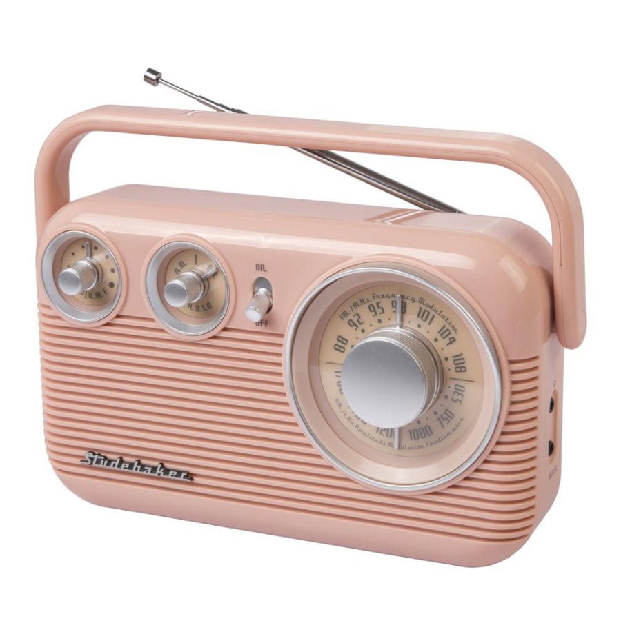 Studebaker Studebaker 80'S Retro Portable Am/Fm Radio | Radios