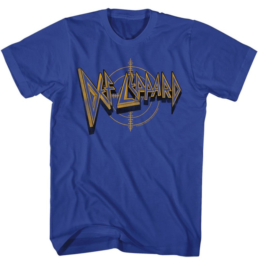 MeTV Custom Brands Def Leppard - Logo And Crosshairs | Band And Artist Apparel