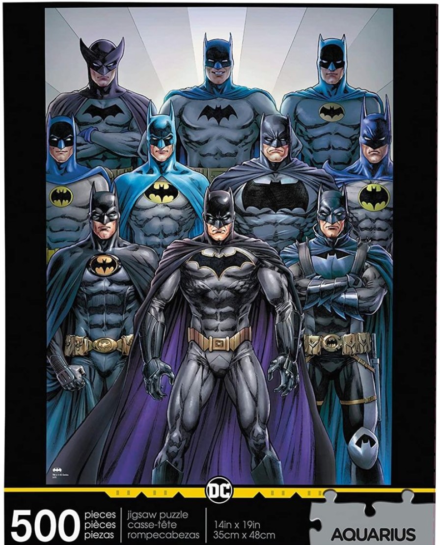 Toynk Dc Comics Batman Batsuits 500 Piece Jigsaw Puzzle | Puzzles