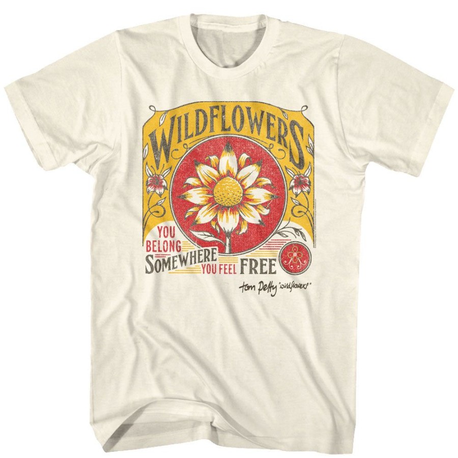 MeTV Custom Brands Tom Petty - Wildflowers | Band And Artist Apparel