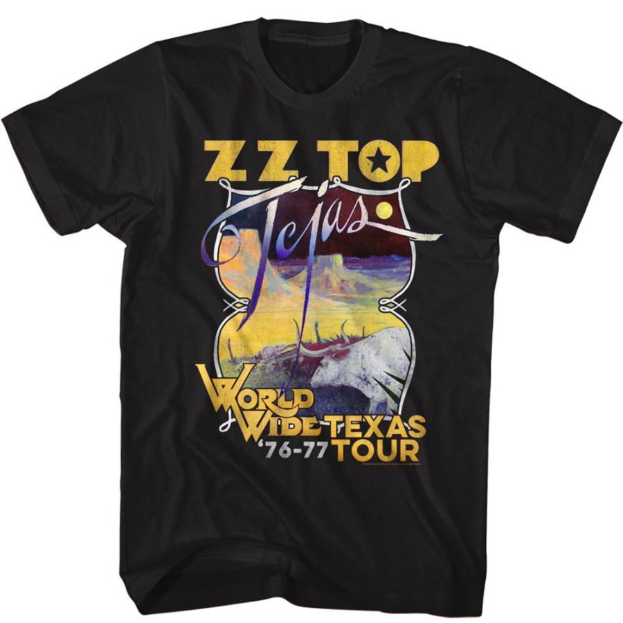 MeTV Custom Brands Zz Top - Tejas Tour | Band And Artist Apparel