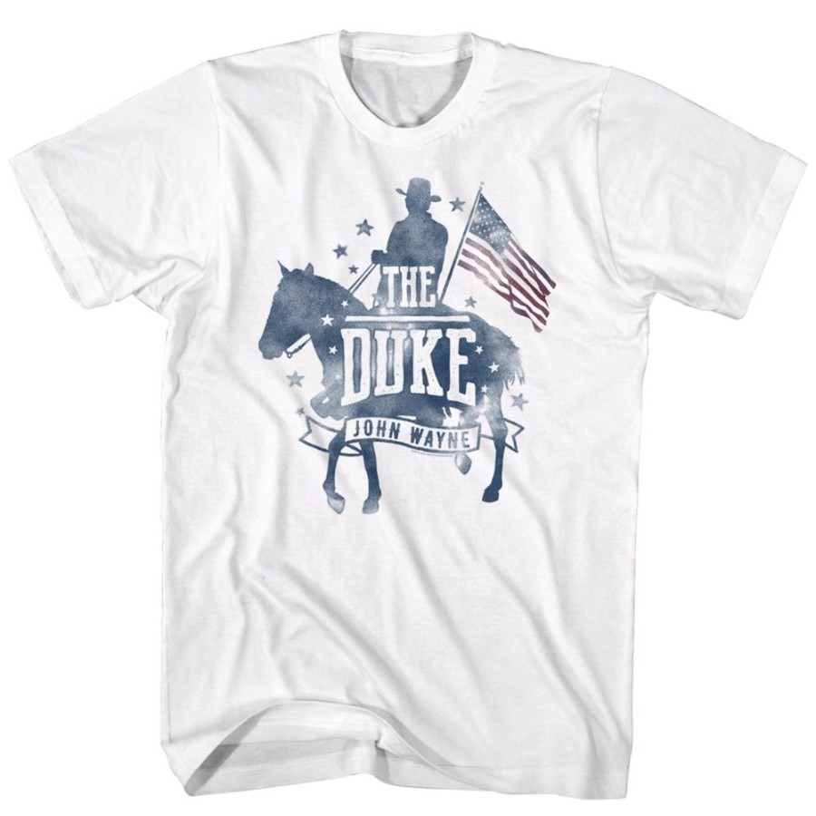 MeTV Custom Brands John Wayne - Patriotic Silhouette | Movie Apparel