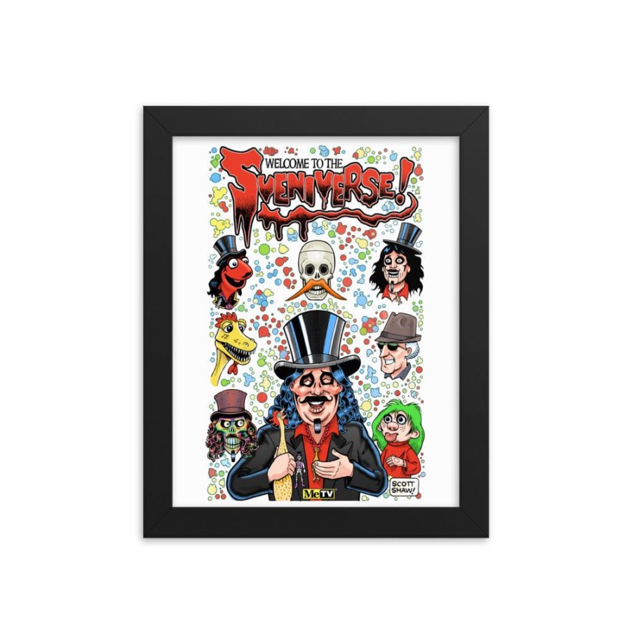 MeTV Custom Products Welcome To The Sveniverse Svengoolie® Art Print By Scott Shaw! (2022 Series) | Posters & Prints