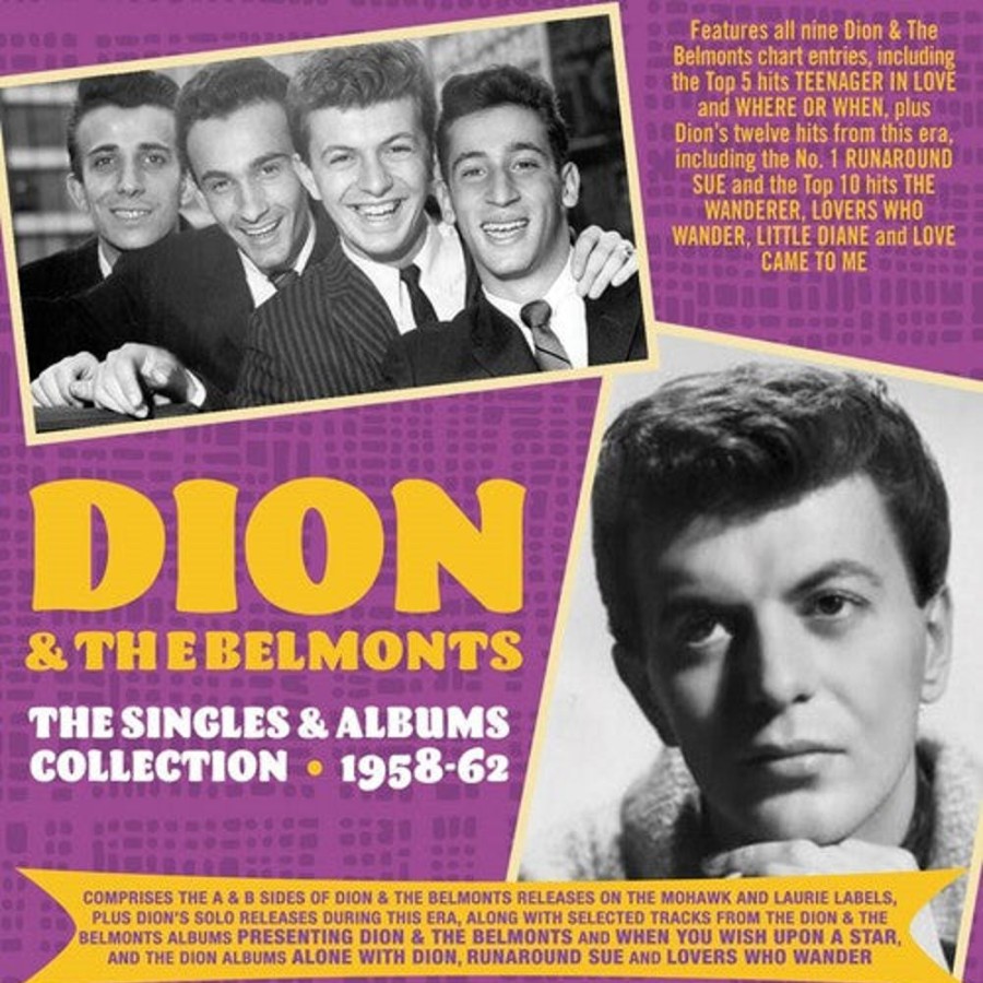 MeTV Entertainment Singles & Albums Collection 1957-62 (Cd) - Dion & Belmonts | Cds