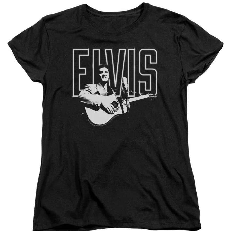 MeTV Custom Classics Elvis - White Glow | Band And Artist Apparel