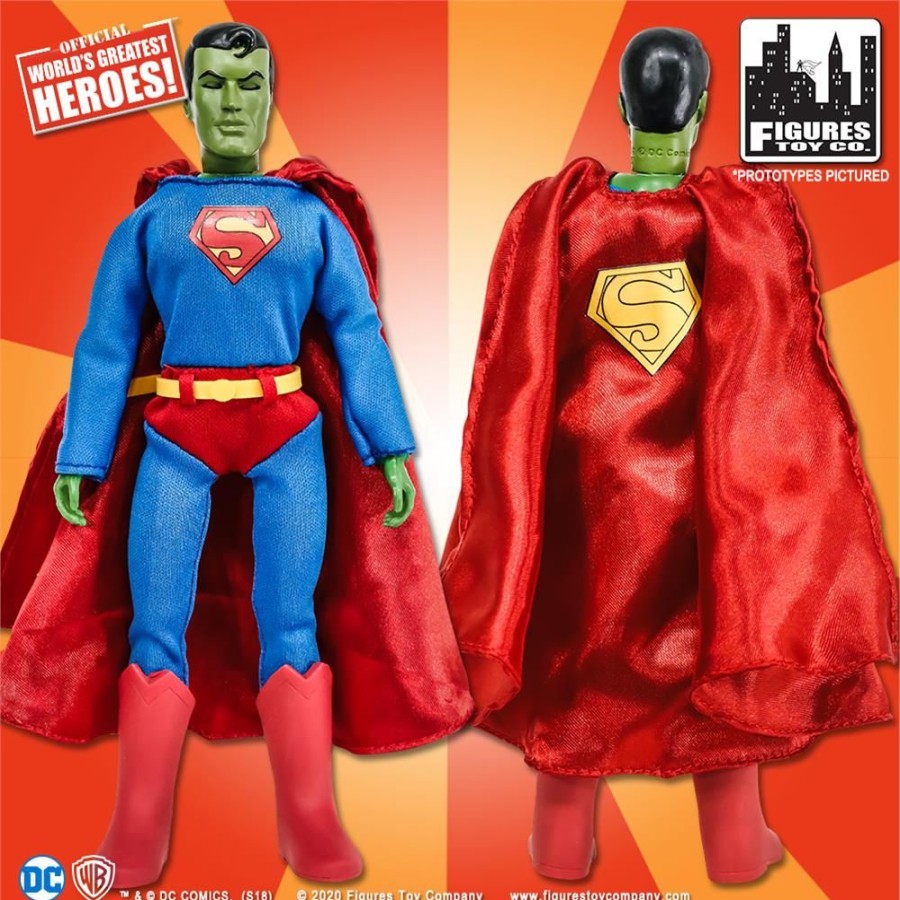 MeTV Figures Super Friends Action Figures Series: Death Of Superman Boxed Variant | Heroes & Villains