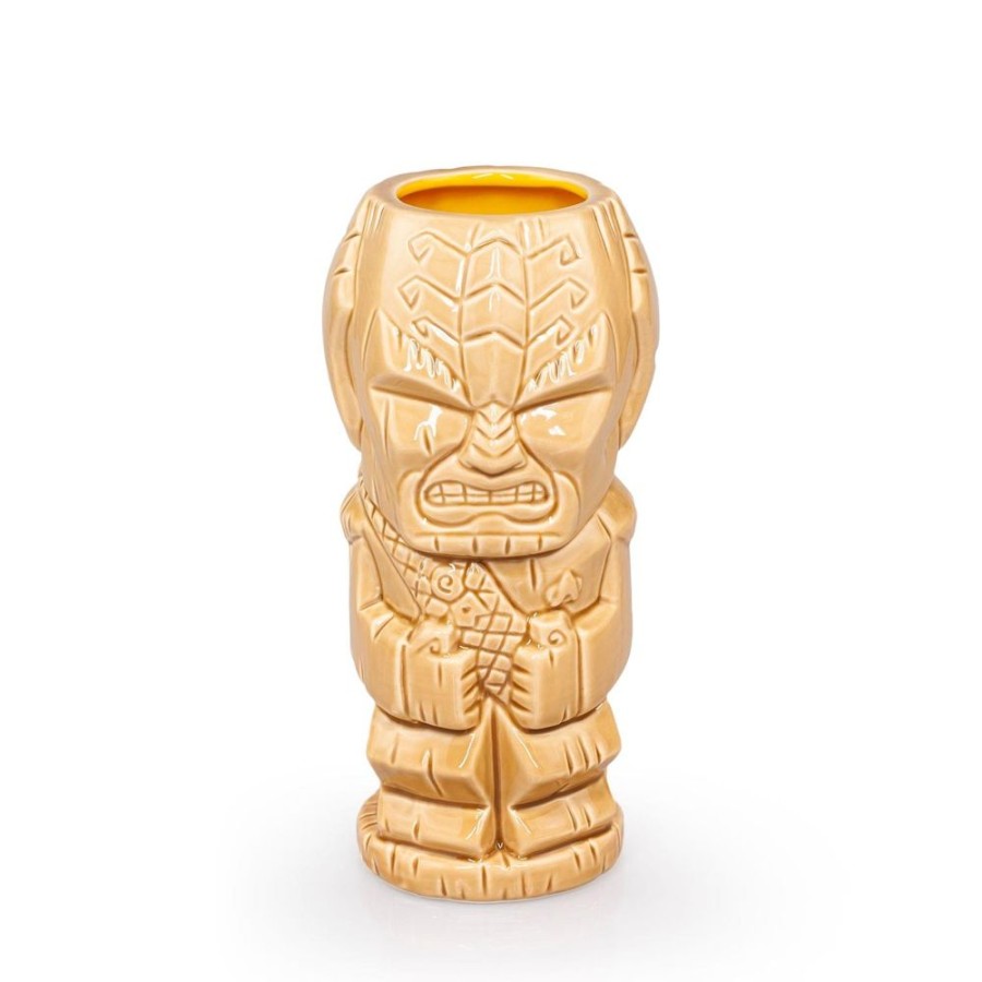 Toynk Geeki Tikis Star Trek: The Next Generation Lt. Worf Ceramic Mug | 14 Ounces | Drinkware