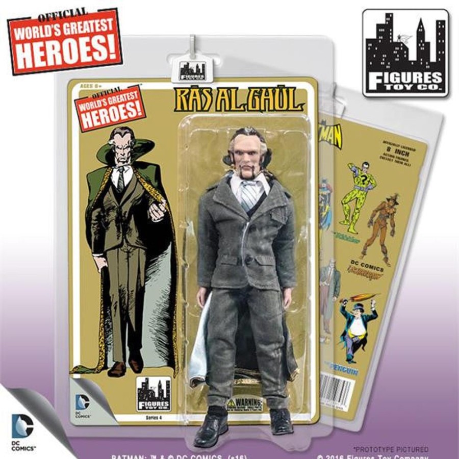 MeTV Figures Batman Retro 8 Inch Action Figures Series 4: Ras Al Ghul | Heroes & Villains