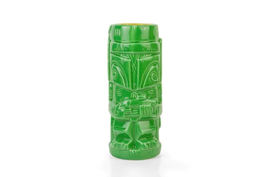 Toynk Star Wars - Geeki Tikis Star Wars Boba Fett Mug | Ceramic Tiki Style Cup | Holds 13 Ounces | Drinkware