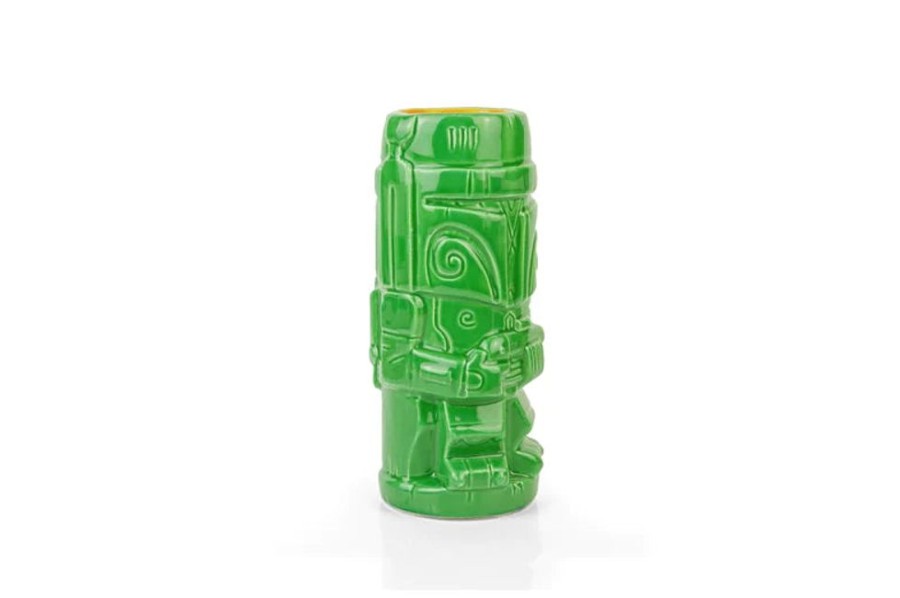 Toynk Star Wars - Geeki Tikis Star Wars Boba Fett Mug | Ceramic Tiki Style Cup | Holds 13 Ounces | Drinkware