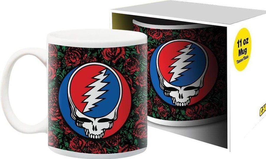 Toynk Grateful Dead Steal Your Face Logo 11 Ounce Ceramic Mug | Drinkware