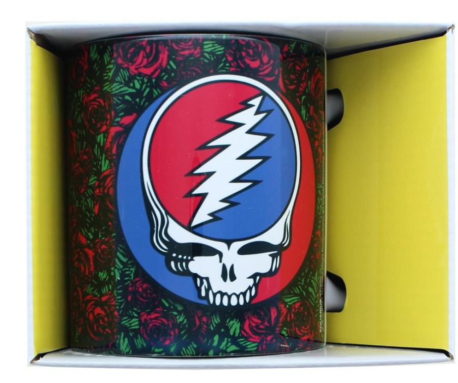 Toynk Grateful Dead Steal Your Face Logo 11 Ounce Ceramic Mug | Drinkware