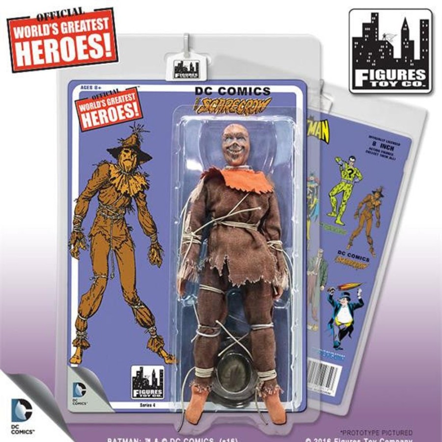 MeTV Figures Batman Retro 8 Inch Action Figures Series 4: Scarecrow | Heroes & Villains