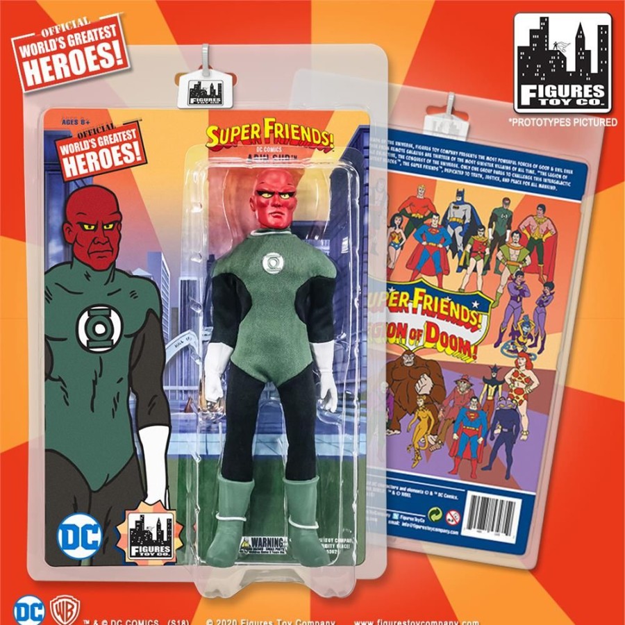 MeTV Figures Super Friends Action Figures Series: Abin Sur As Green Lantern | Heroes & Villains