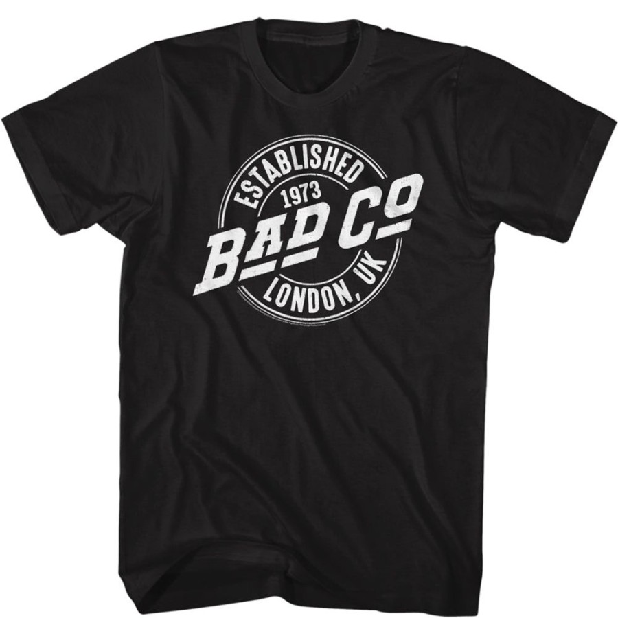 MeTV Custom Brands Bad Company - Bad Co. Established 1973 | Band And Artist Apparel